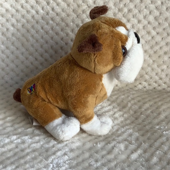 Ganz Webkinz Brown and White Bulldog Stuffed Animal dog puppy - Picture 2 of 10
